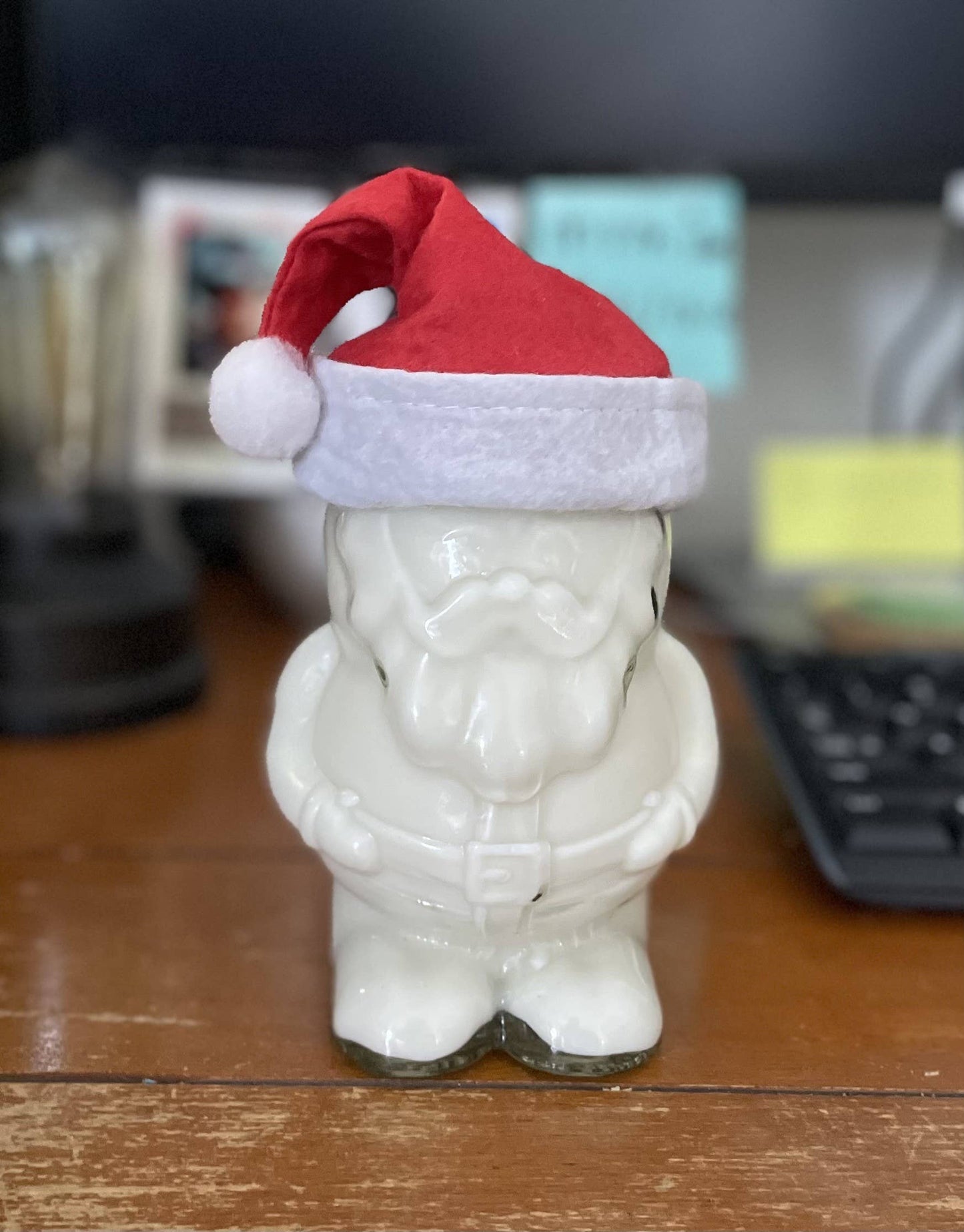 Santa Clause Soy Wax Christmas Candles Decor 18 oz