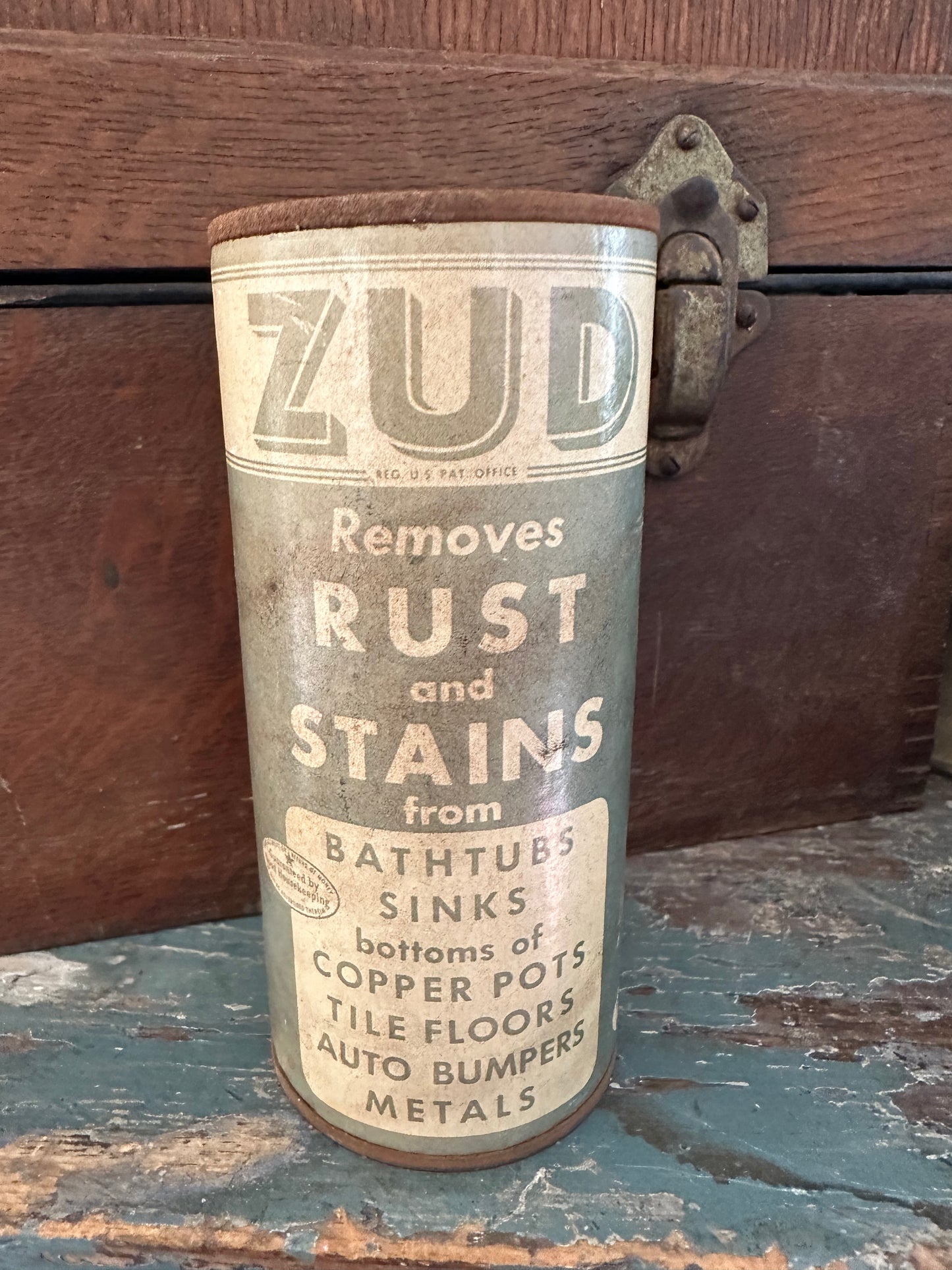 Vintage ZUD tin