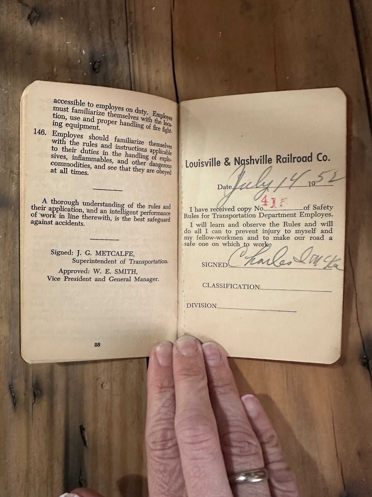 Railroad Safety Book