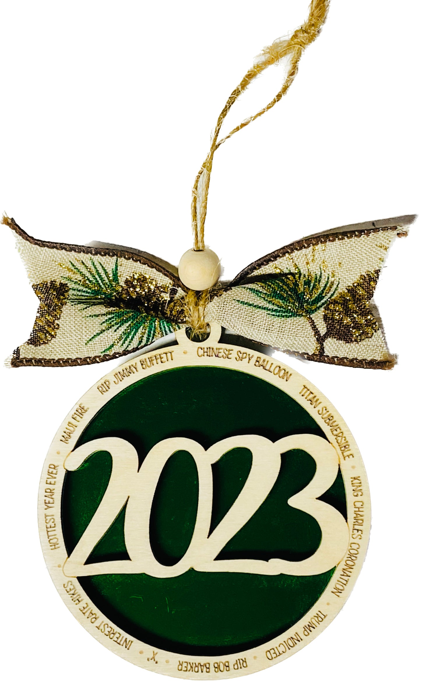 2023 Year in Review Ornament