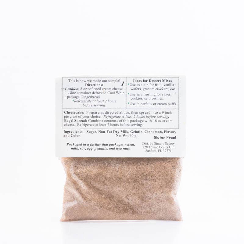 Gingerbread Dessert Mix