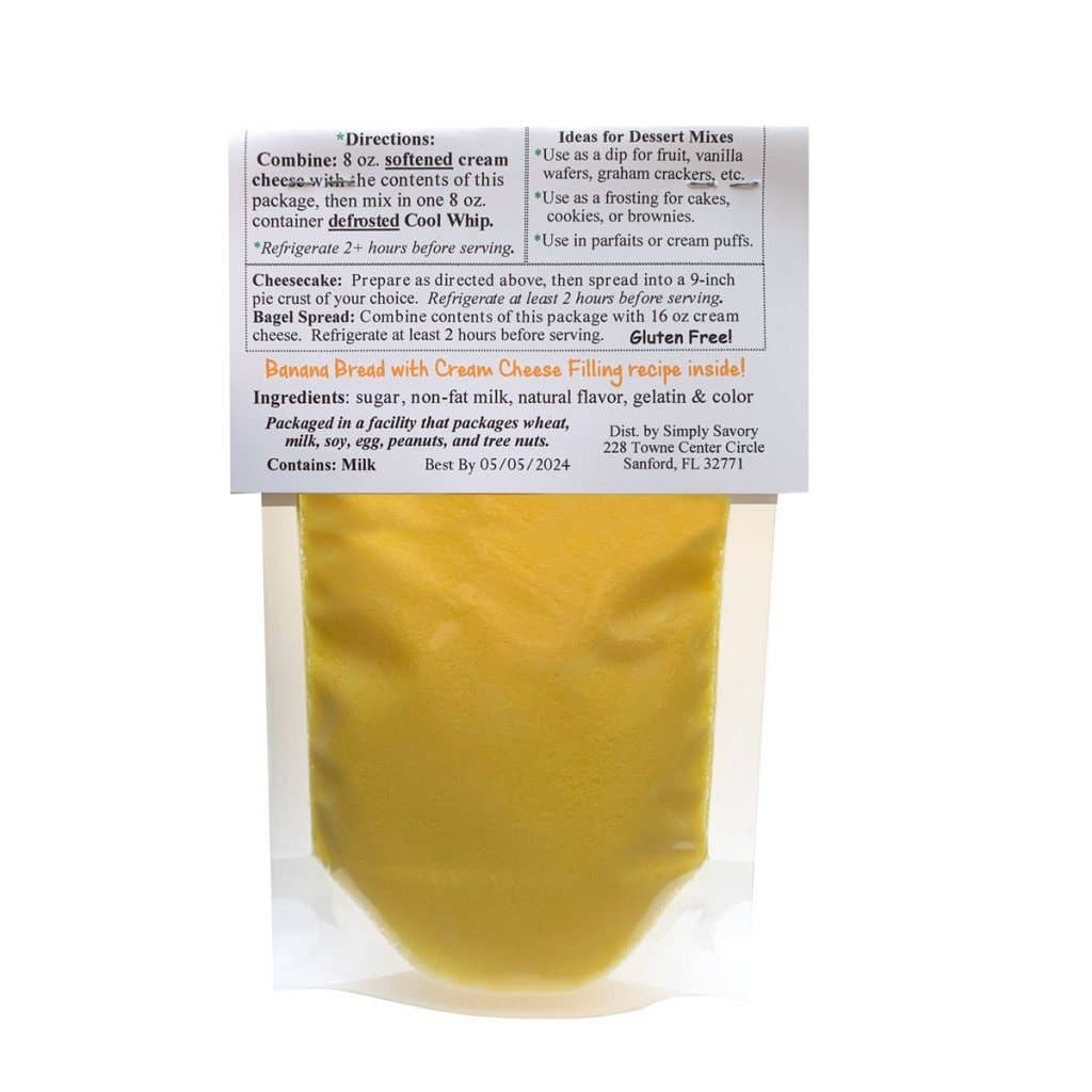 Banana Cream Pie Dessert Mix