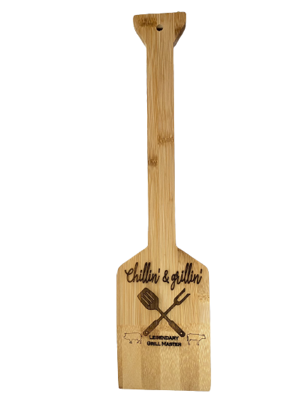 Bamboo Grill Scraper
