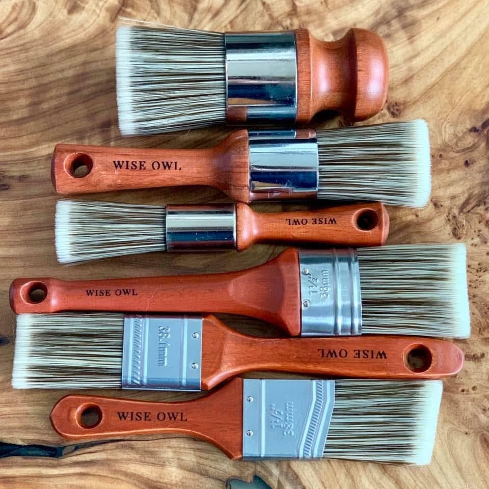 Wise Owl Premium Paint Brushes