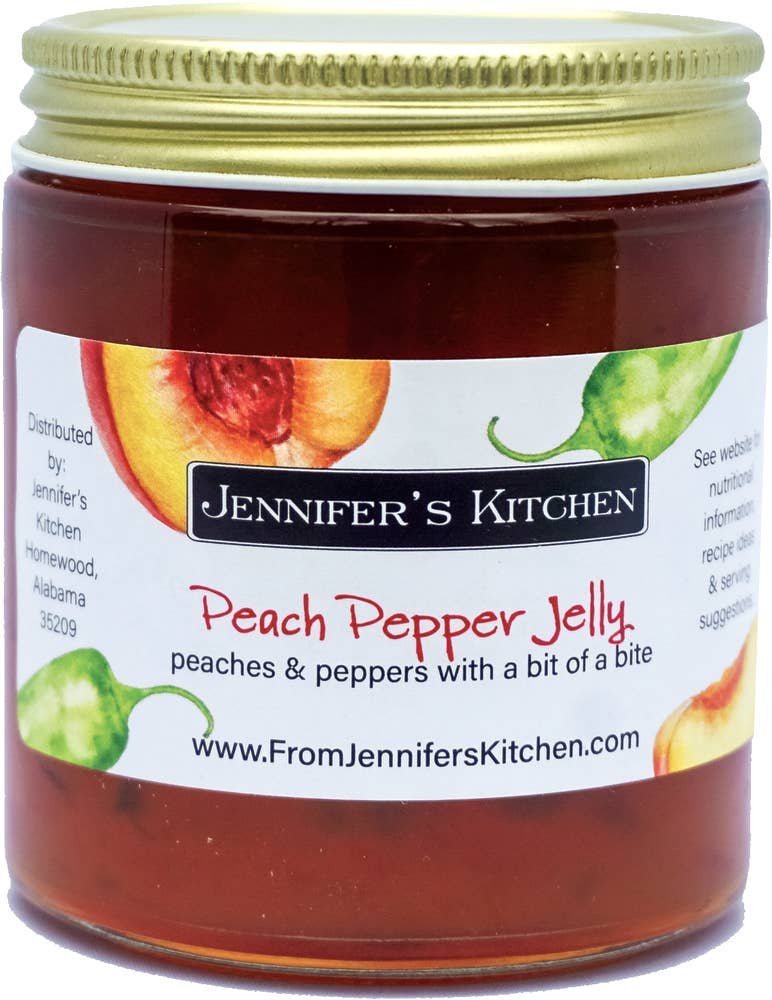 Mini Peach Pepper Jelly - 4 oz - SINGLE UNIT
