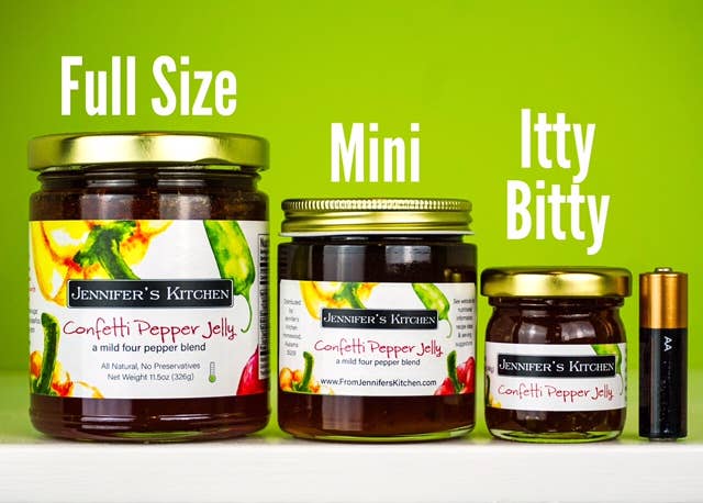 Confetti Pepper Jelly - 1.64 oz -SINGLE UNIT