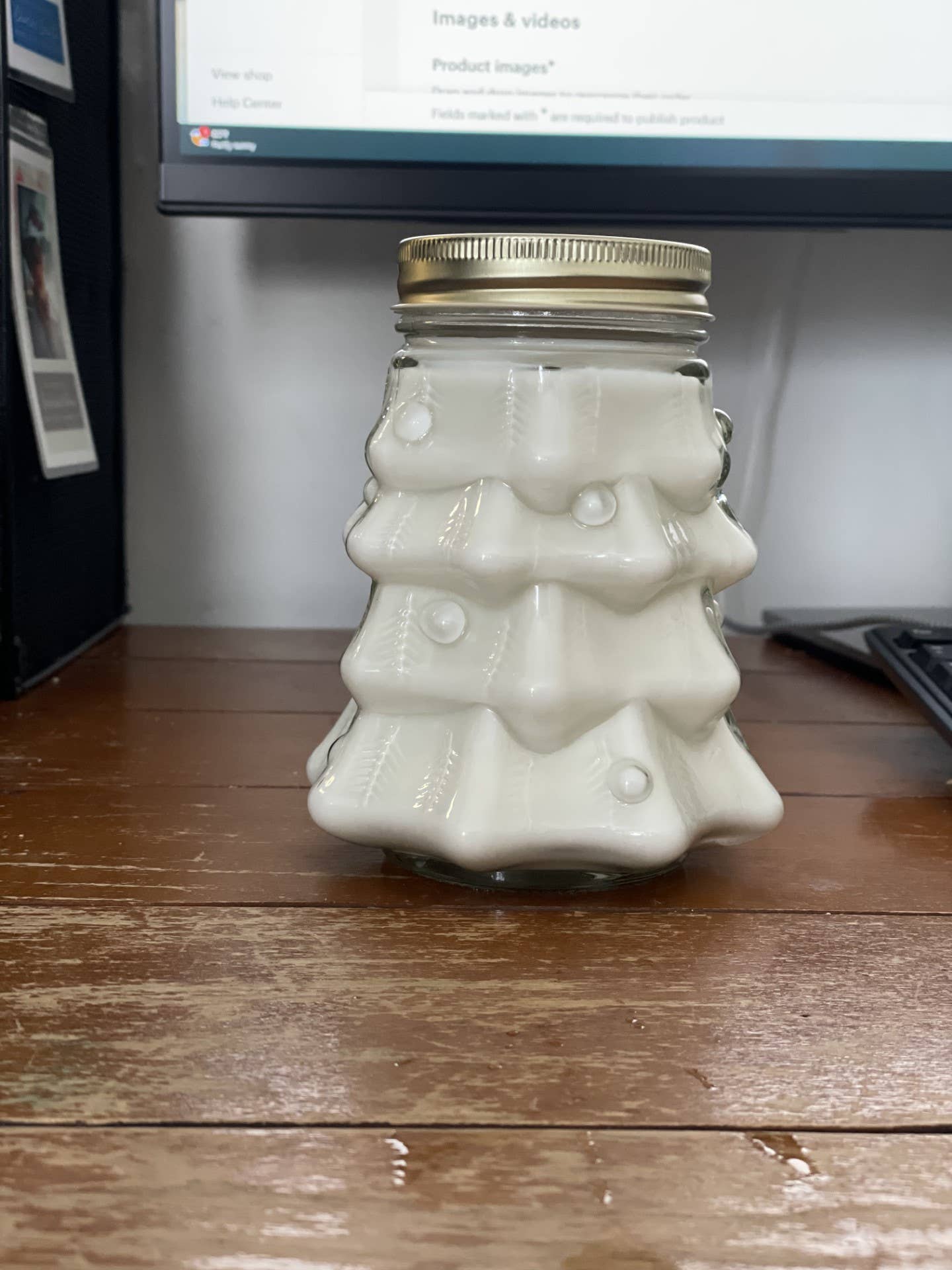 Christmas Tree Soy Wax Christmas Candles Decor 20 oz