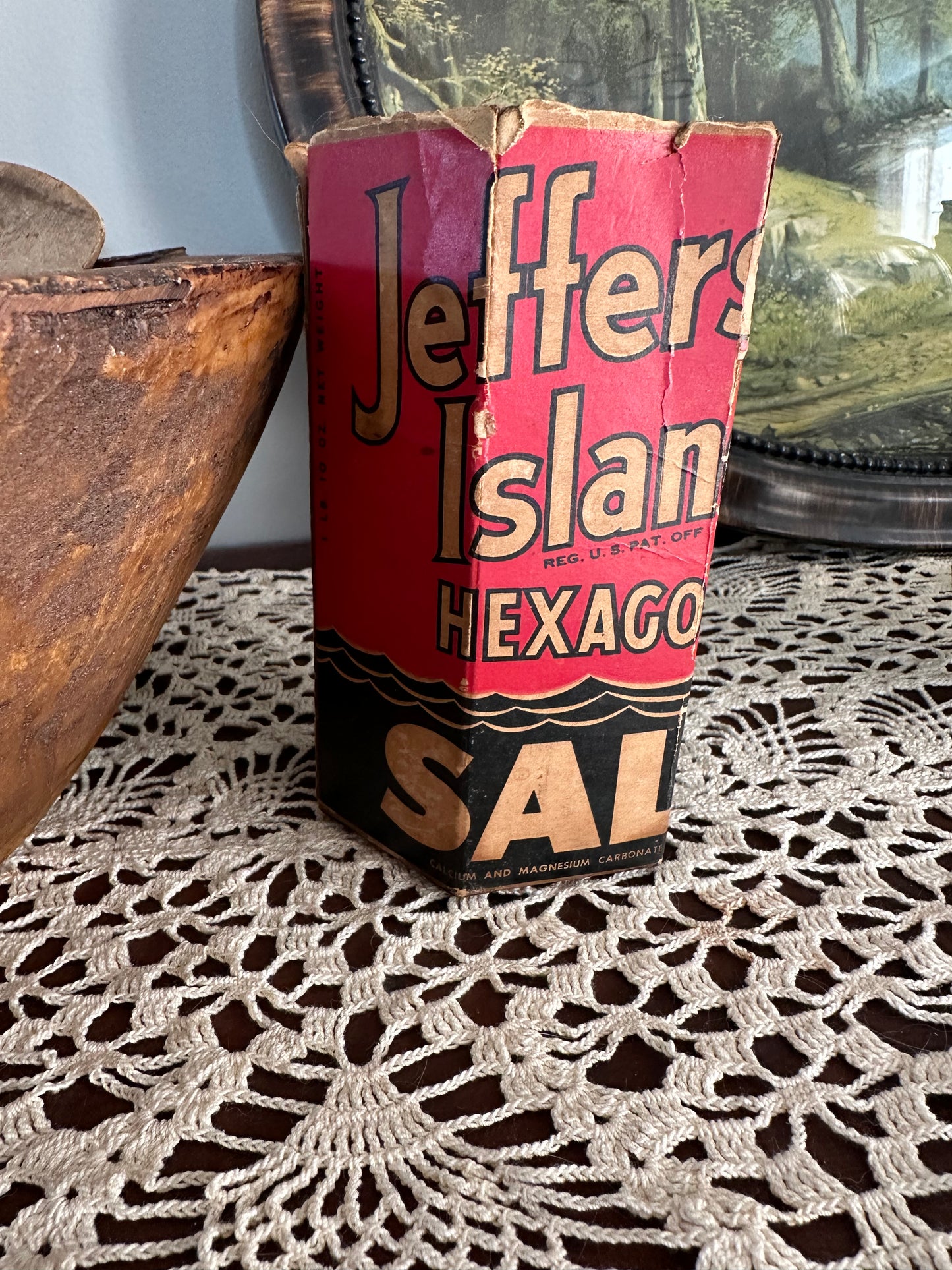 Jefferson island hexagon salt