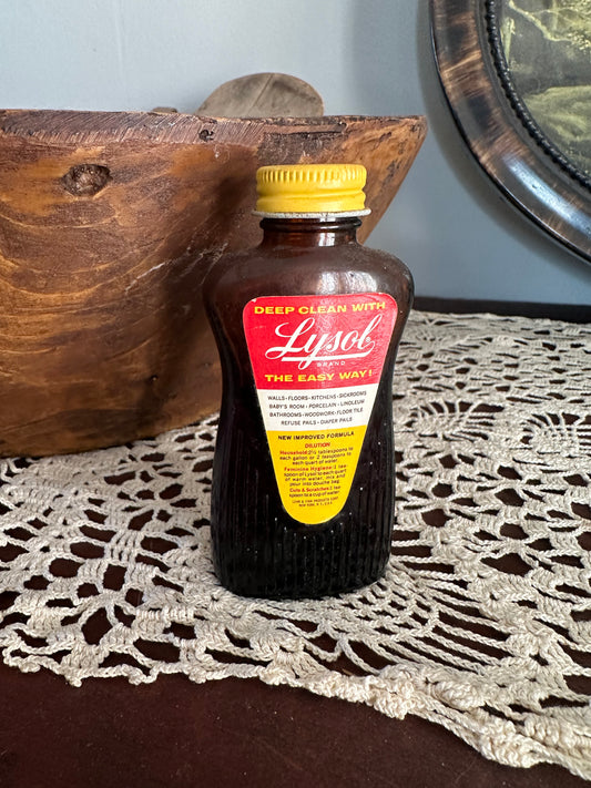 Vintage Lysol bottle