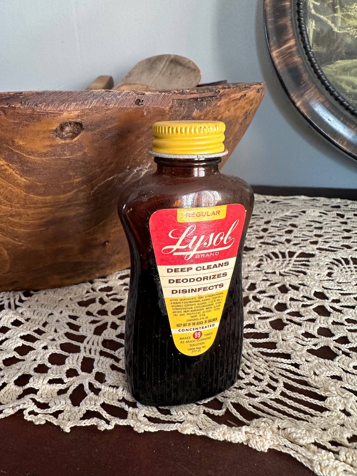 Vintage Lysol bottle