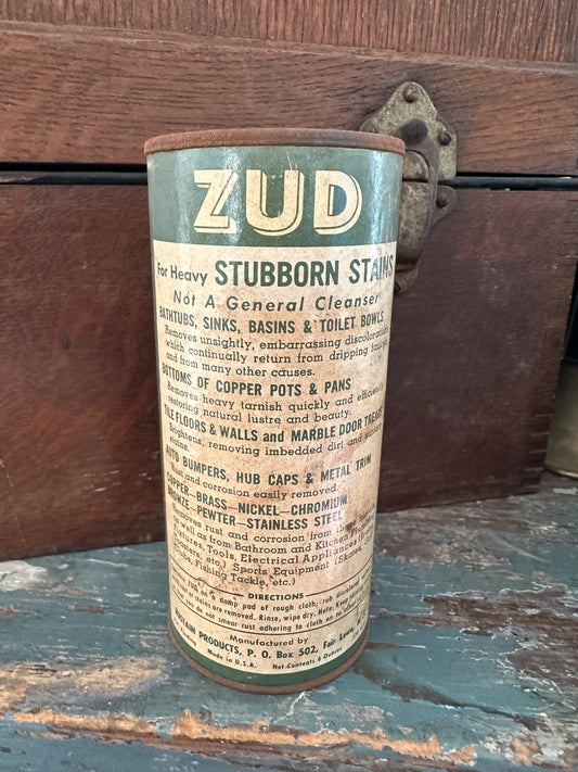 Vintage ZUD tin