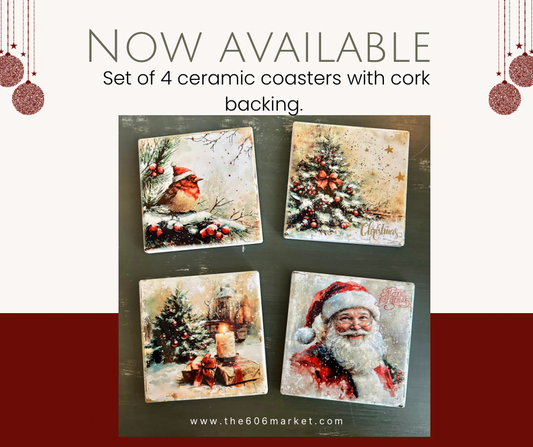 Ceramic Coaster Set