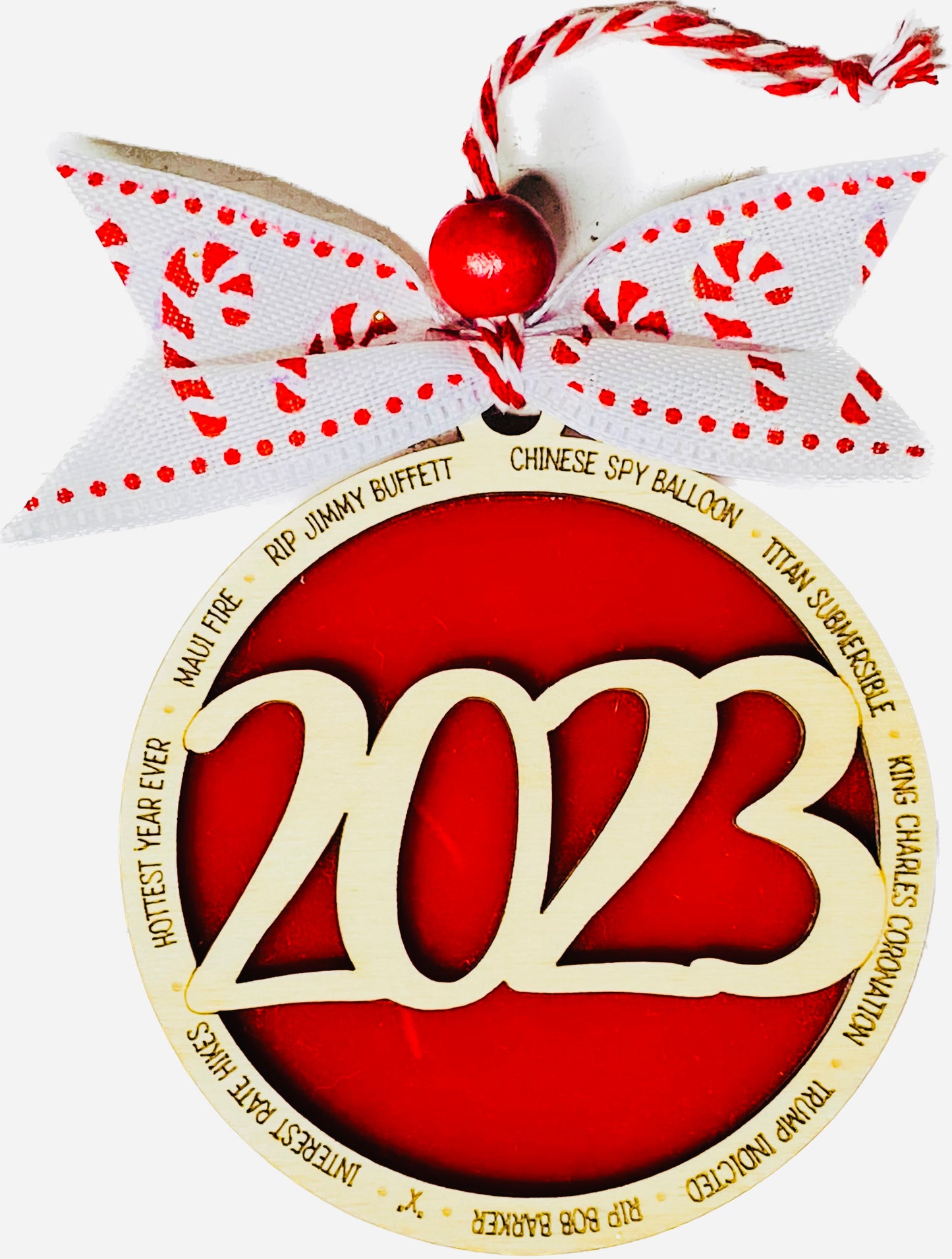 2023 Year in Review Ornament