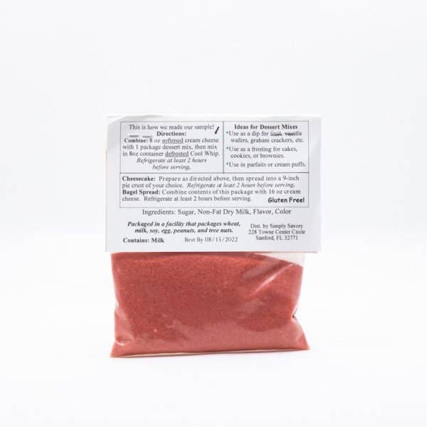 Strawberry Shortcake Dessert Mix