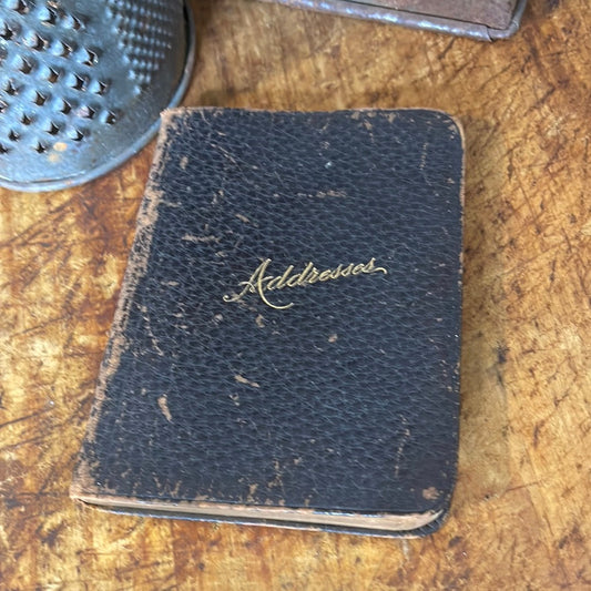 Antique address book