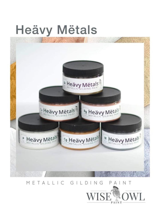 Wise Owl Heavy Metals Metallic Gilding Paint