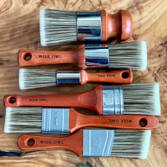 Wise Owl Premium Paint Brushes