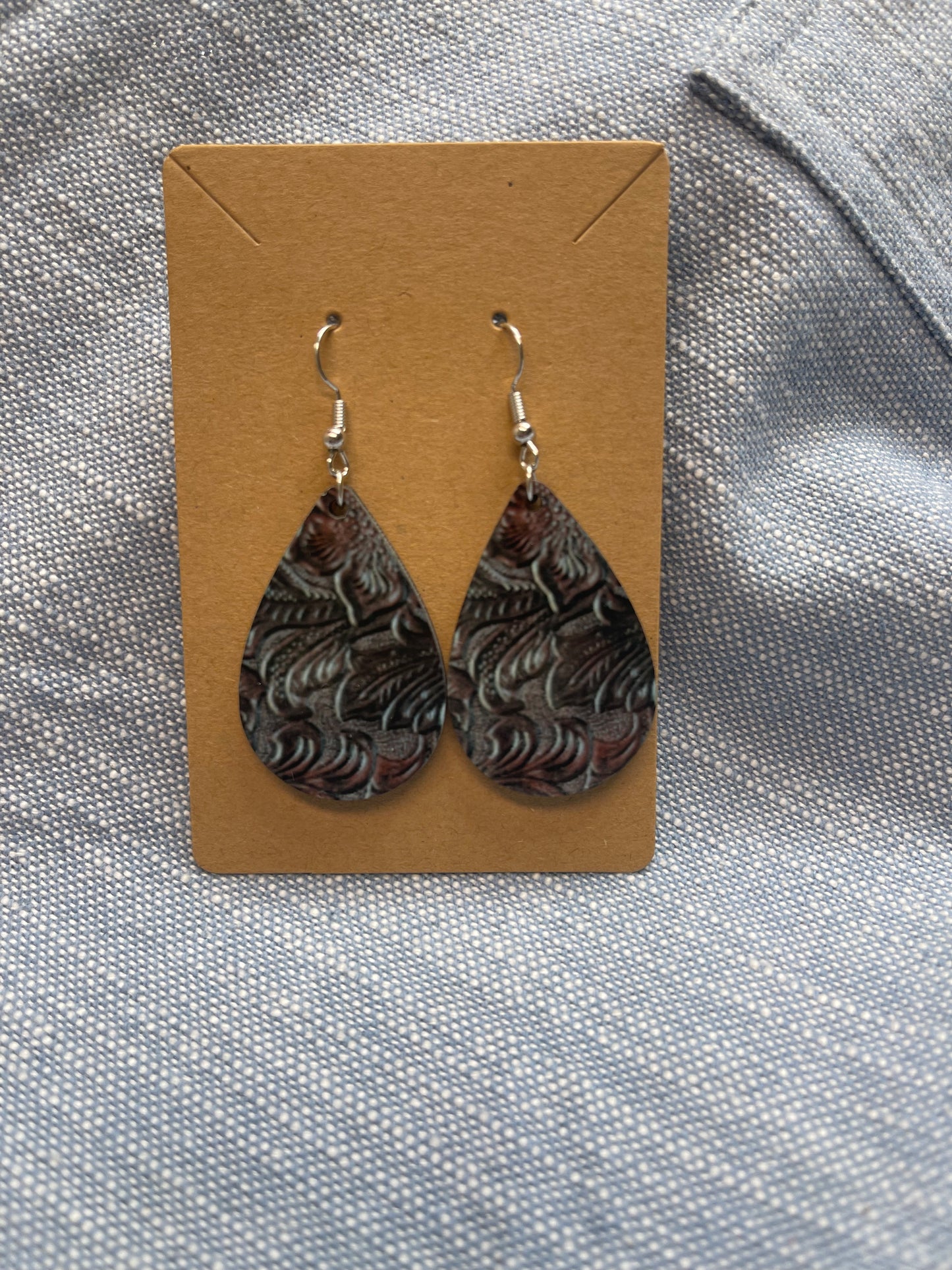Western drop earrings