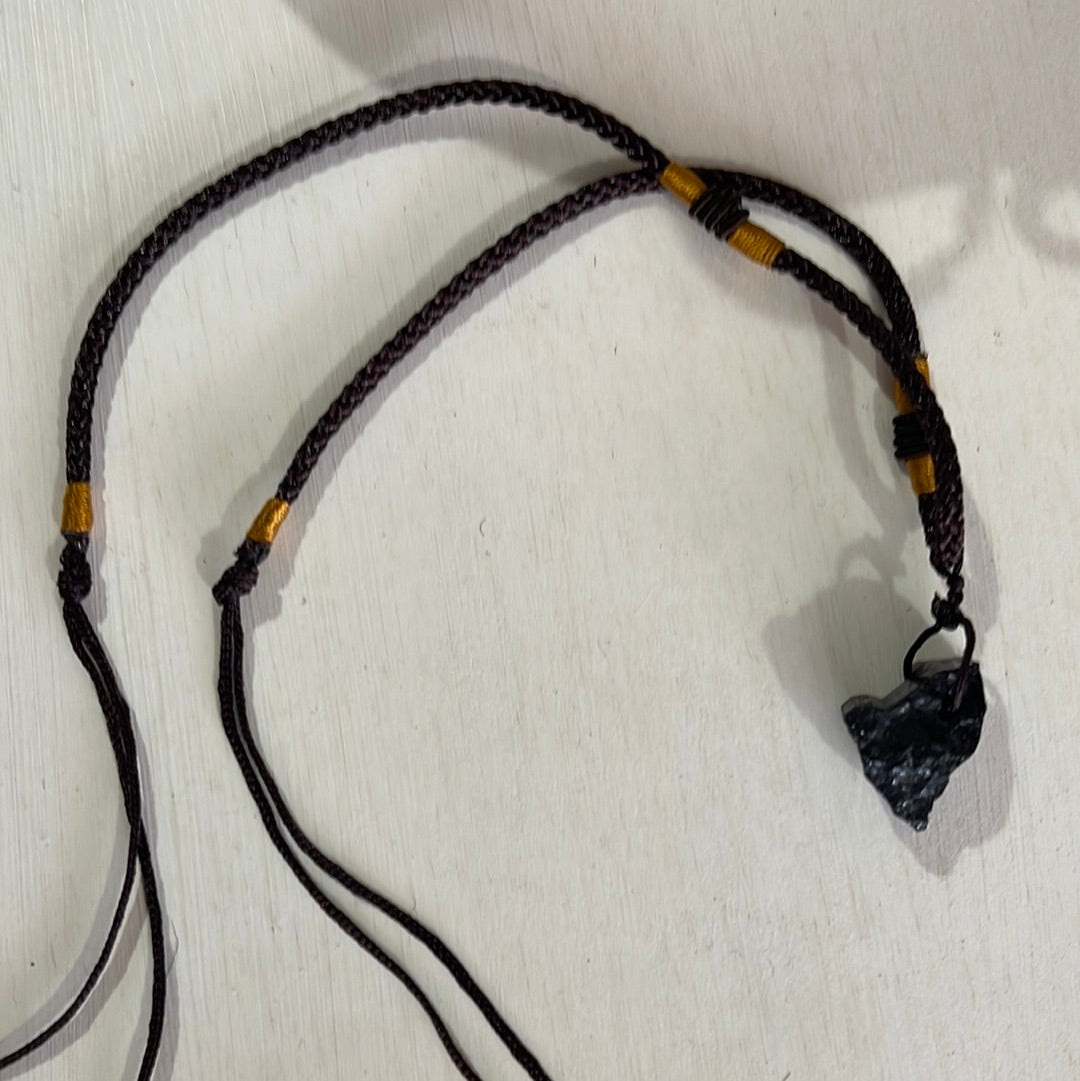 Black tourmaline necklace