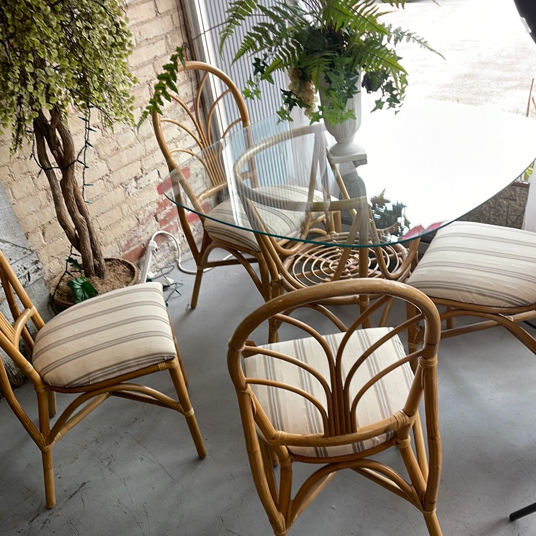 Bamboo table set
