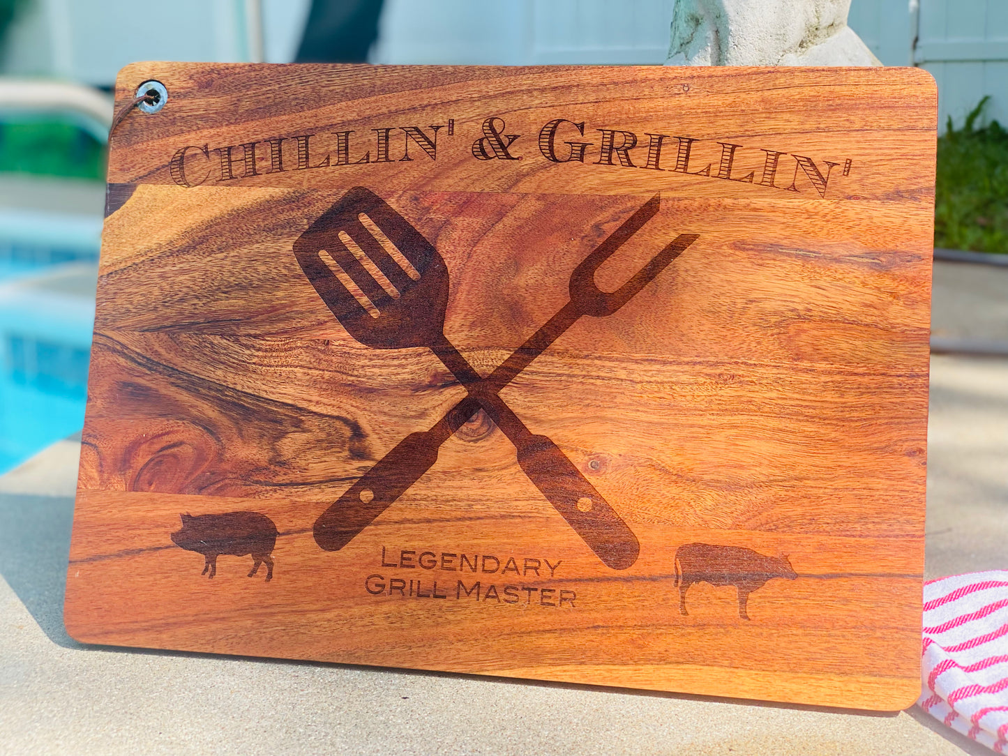 Grill Master Cutting Board