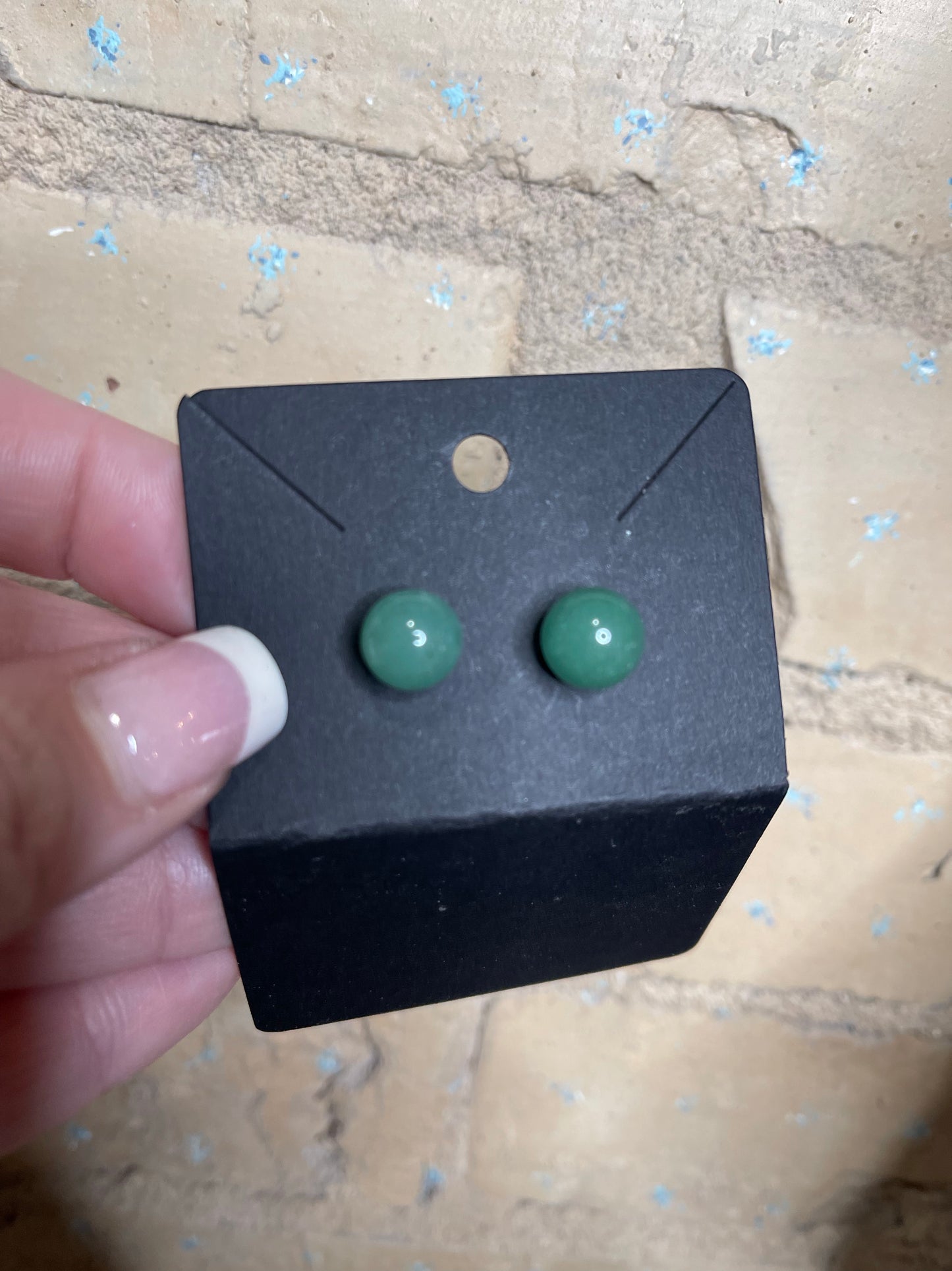 Stud earrings