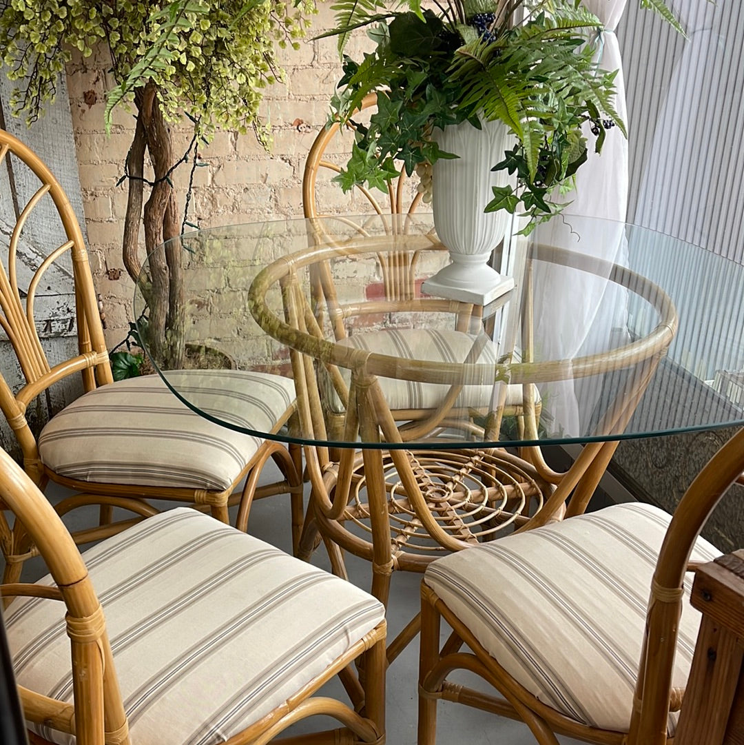 Bamboo table set