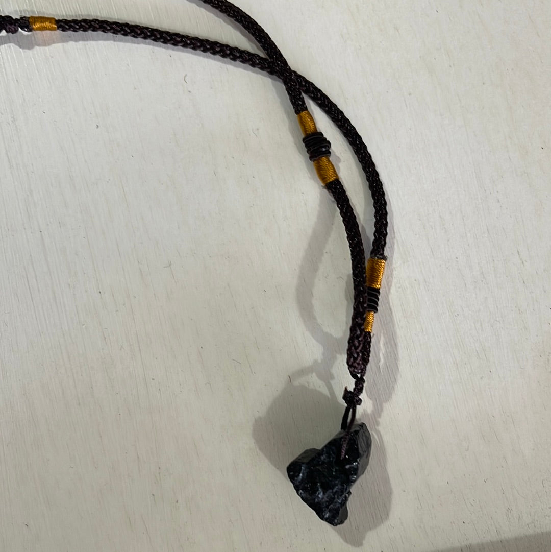 Black tourmaline necklace
