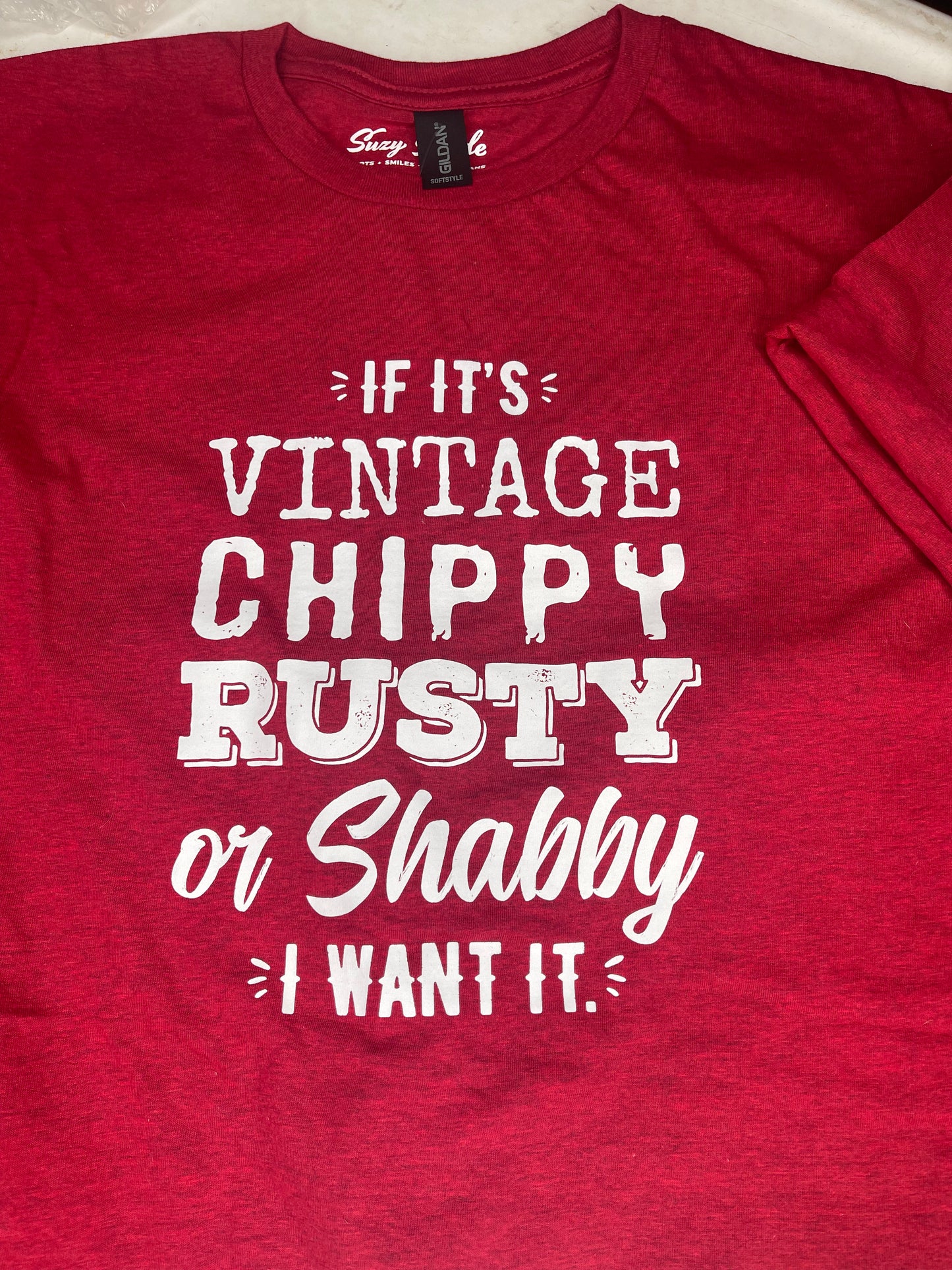 If It’s Vintage, Chippy Shirt